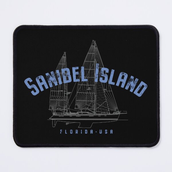 Item preview, Sanibel Island Florida Nautical Sailboat Design designed and sold by Futurebeachbum.