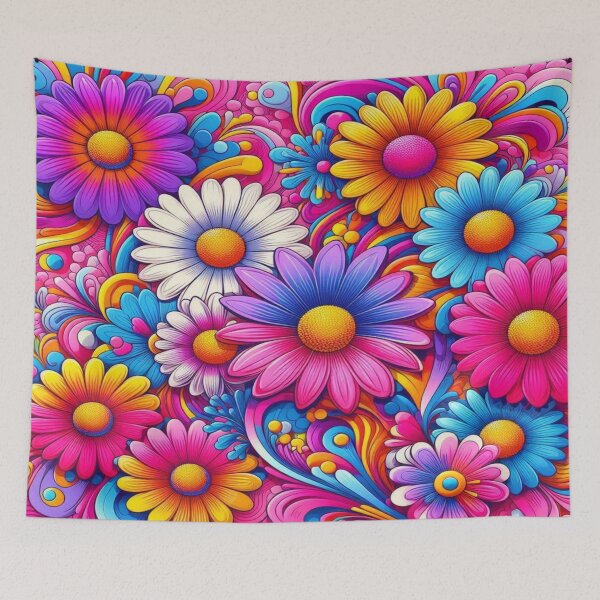 Item preview, Psychedelic Daisy designed and sold by connie campbell.