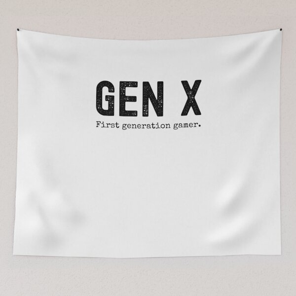 Item preview, Gen X first generation gamer. Funny Generation X humor designed and sold by snowry.