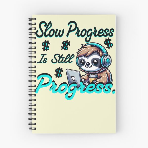 Item preview, Cute Motivational Sloth design designed and sold by JennyFinns.