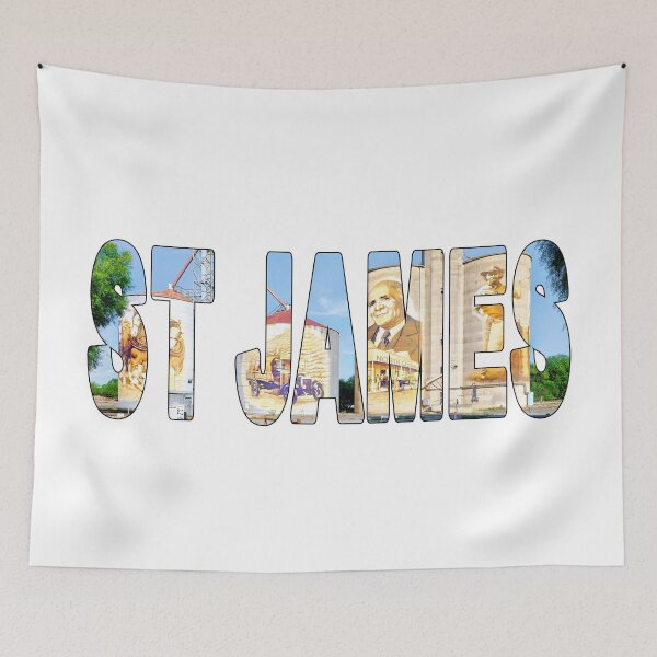 Item preview, ST JAMES - Victoria Australia Country Silo Art Saint James designed and sold by Adam Gormley.