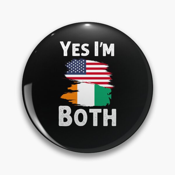 Item preview, Yes I'm both Proud Ivory Coast Independence Day American designed and sold by snowry.