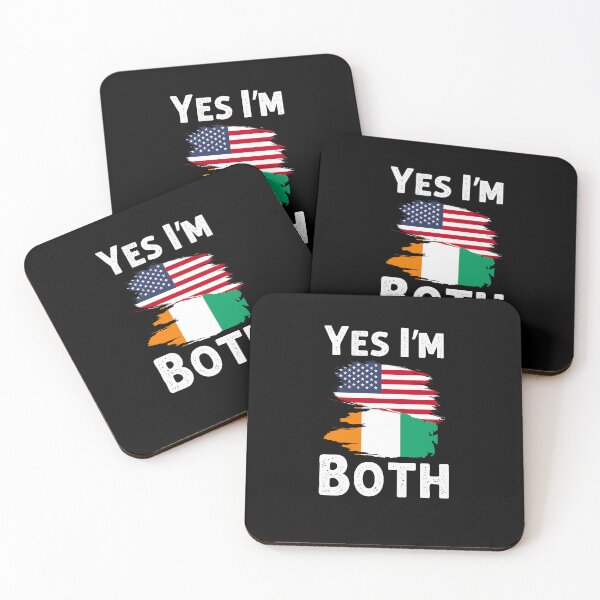 Item preview, Yes I'm both Proud Ivory Coast Independence Day American designed and sold by snowry.