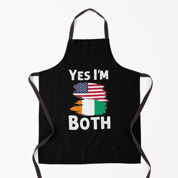 Item preview, Yes I'm both Proud Ivory Coast Independence Day American designed and sold by snowry.
