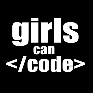 Artwork thumbnail, Girls can code by KeepOnCoding