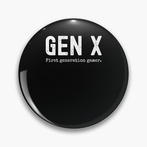 Item preview, Gen X first generation gamer. Funny Generation X humor joke designed and sold by snowry.