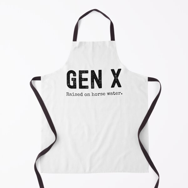 Item preview, Gen X raised on horse water. Funny Generation X humor joke designed and sold by snowry.