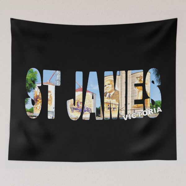 Item preview, ST JAMES Victoria - Australia Country Silo Art Saint James designed and sold by Adam Gormley.