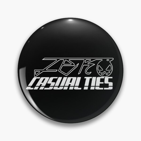Item preview, Zero Casualties Logo White designed and sold by YaBoiNosferatu.