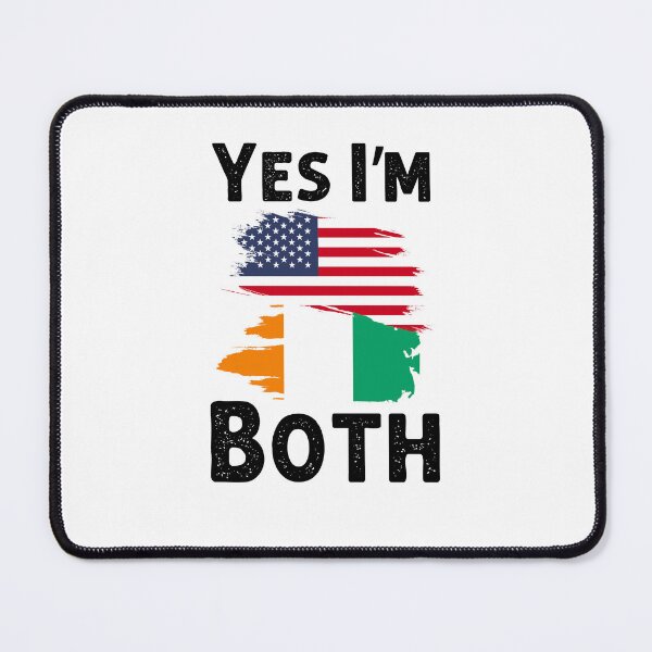 Item preview, Yes I'm both Proud Ivory Coast American Independence Day designed and sold by snowry.