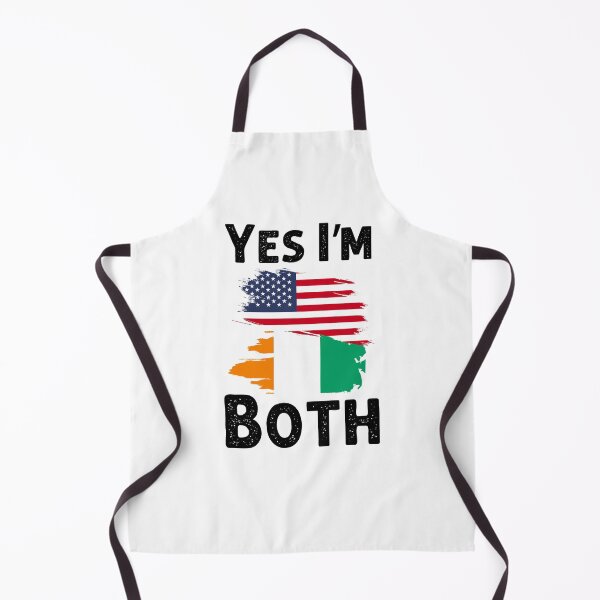 Item preview, Yes I'm both Proud Ivory Coast American Independence Day designed and sold by snowry.