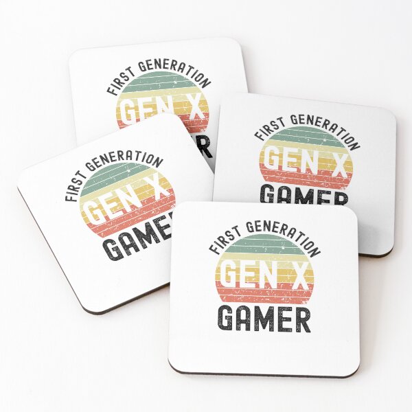 Item preview, Gen X first generation gamer. Funny Generation X Retro designed and sold by snowry.