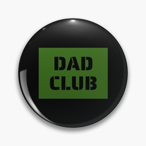 Item preview, Dad Club, Stencil, Bold Black, Boxed Quotes designed and sold by AASparksDesigns.