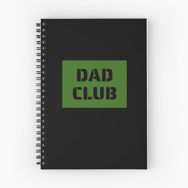 Item preview, Dad Club, Stencil, Bold Black, Boxed Quotes designed and sold by AASparksDesigns.