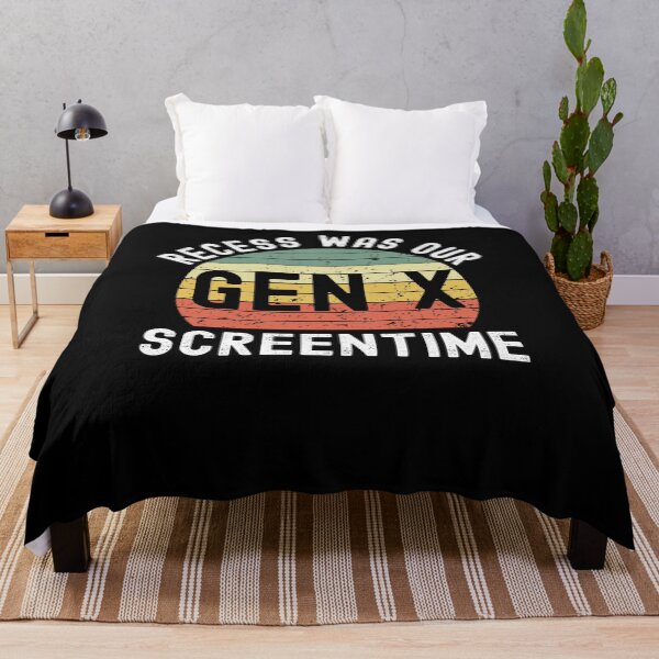 Item preview, Gen X recess was our screentime. Funny Generation X retro designed and sold by snowry.
