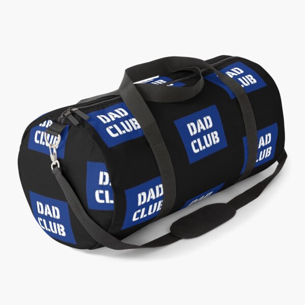Item preview, Dad Club, Stencil Font, Blue Boxed Quotes designed and sold by AASparksDesigns.