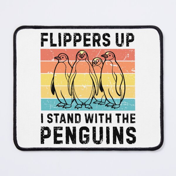 Item preview, Flippers Up I Stand With The Penguins, Anti Tarriffs designed and sold by Teetreasure2.