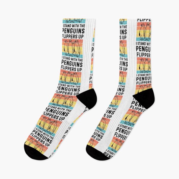 Item preview, Flippers Up I Stand With The Penguins, Anti Tarriffs designed and sold by Teetreasure2.