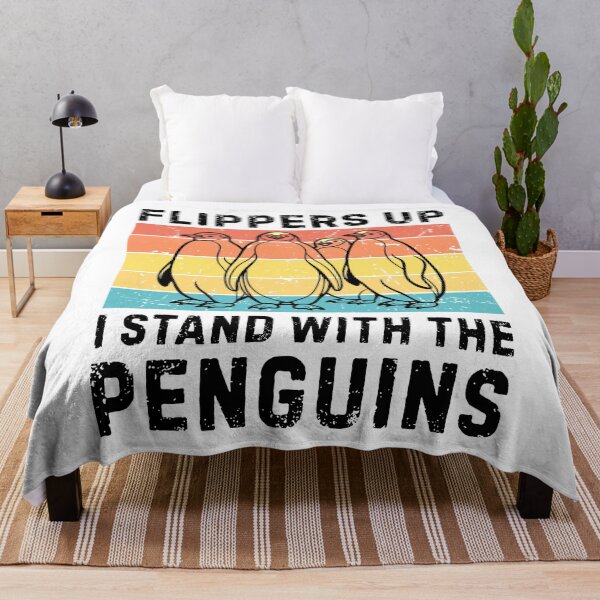 Item preview, Flippers Up I Stand With The Penguins, Anti Tarriffs designed and sold by Teetreasure2.