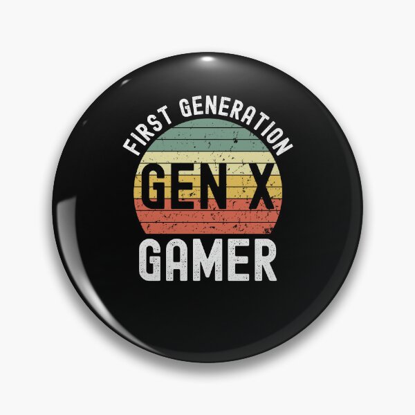 Item preview, Gen X first generation gamer. Funny Generation X joke Retro designed and sold by snowry.