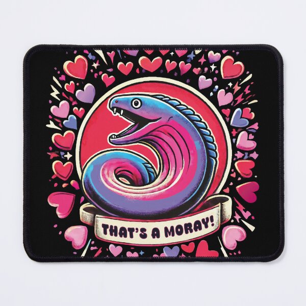 Item preview, That’s a Moray Funny Pun Eel Design - That's Amore designed and sold by Victor Shadehorn.