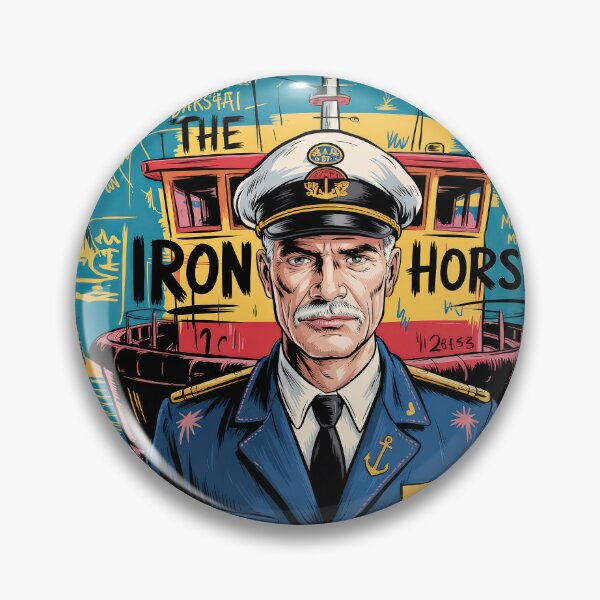 Artikelvorschau, Tugboat Captain Portrait entworfen und verkauft von Home Decor Art.