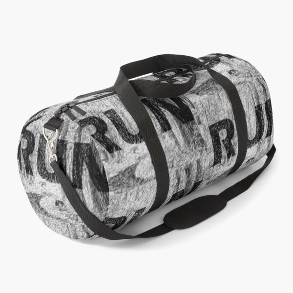 Item preview, Run Graphic Black and White designed and sold by Flower Magic .