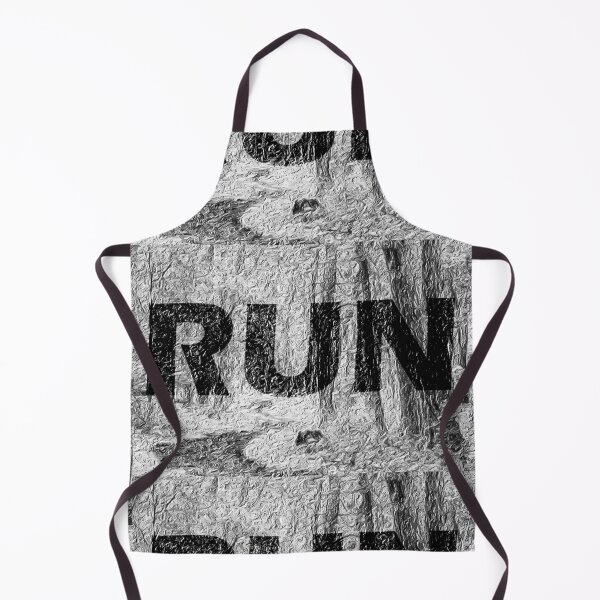 Item preview, Run Graphic Black and White designed and sold by Flower Magic .