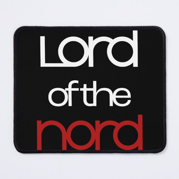 Item preview, LORD OF THE NORD_1.5_vertical red & white designed and sold by AlienAardvark.