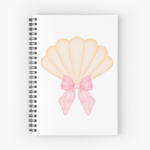 Item preview, Seashell with Pink Bow – Coquette Coastal Watercolor Aesthetic designed and sold by DivinePassion.