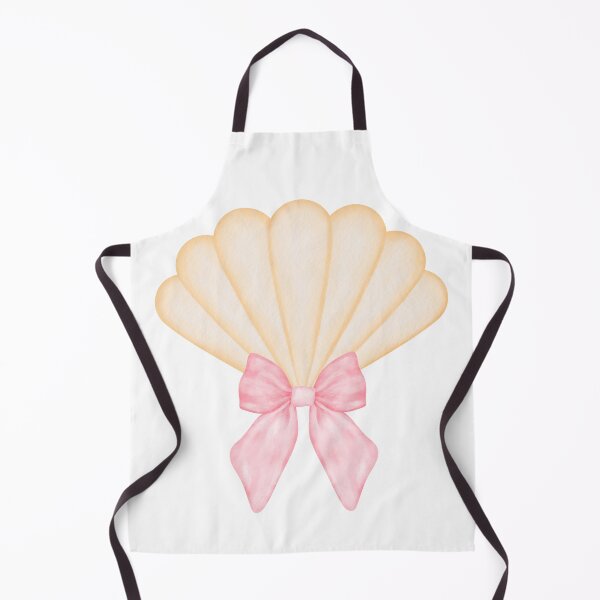 Item preview, Seashell with Pink Bow – Coquette Coastal Watercolor Aesthetic designed and sold by DivinePassion.