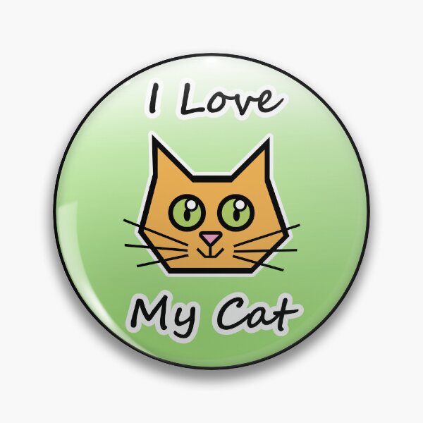 Artikelvorschau, Ich liebe meine Katze (Orange) entworfen und verkauft von MoonchildArtistry97.
