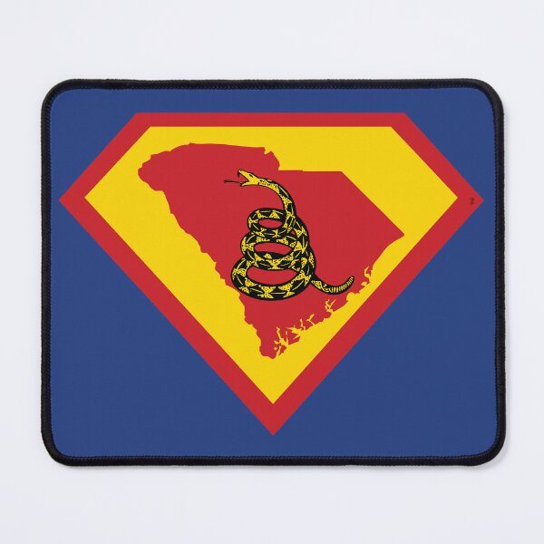 Item preview, South Carolinian SHIELD - Freedom Is The Superpower - Gadsden Snake Flag - Dont Tread On Me SUPERHERO SOUTH CAROLINA design designed and sold by pelagio.