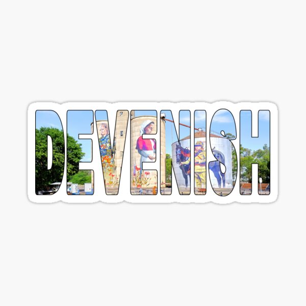 Item preview, DEVENISH - Victoria Australia Country Silo Art Military designed and sold by Adam Gormley.