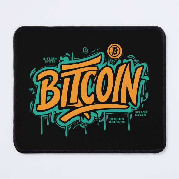 Item preview, Bitcoin on the Rise – Bold Streetwear Statement designed and sold by RadDeck.