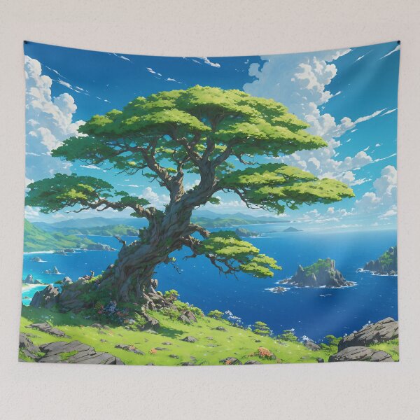 Item preview, Tranquil Island Vista designed and sold by NeoHues.