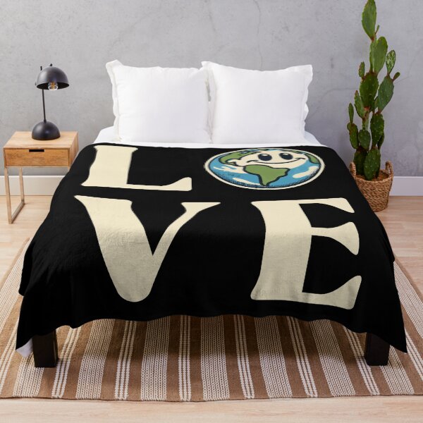 Item preview, Love Earth Smiley Planet Eco Design designed and sold by Victor Shadehorn.