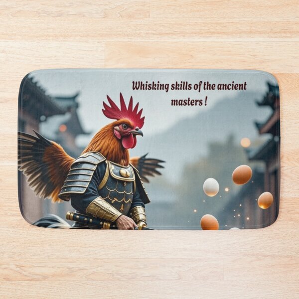 Item preview,  Whisking Skills of the Ancient Masters – Samurai Chicken  designed and sold by nhk999.
