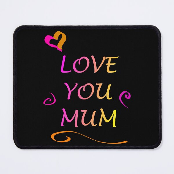 Item preview, Love You Mum, Quote, Family designed and sold by AASparksDesigns.