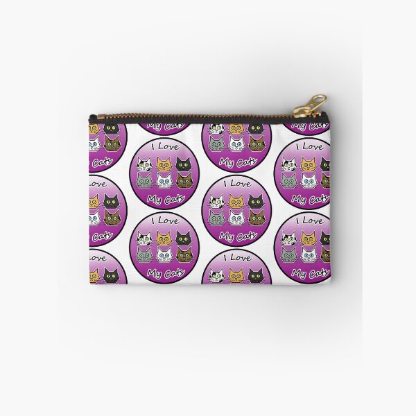 Item preview, I Love My Cats (Purple) designed and sold by MoonchildArtistry97.