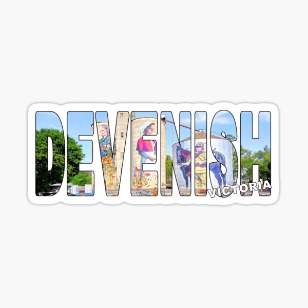 Item preview, DEVENISH Victoria - Australia Country Silo Art Military designed and sold by Adam Gormley.