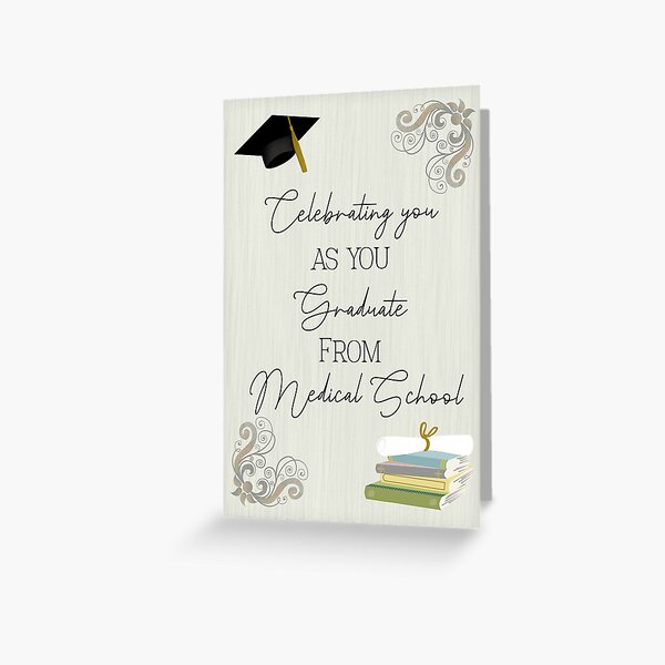 Item preview, Graduation From Medical School designed and sold by Cedarrue.