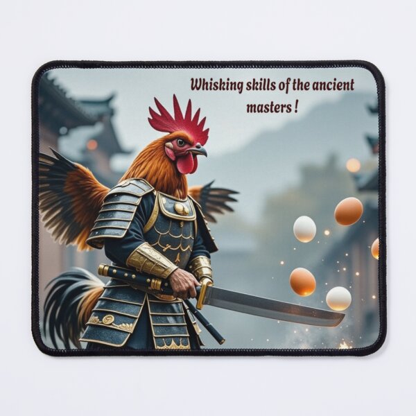 Item preview, Whisking Skills of the Ancient Masters – Samurai Chicken designed and sold by nhk999.
