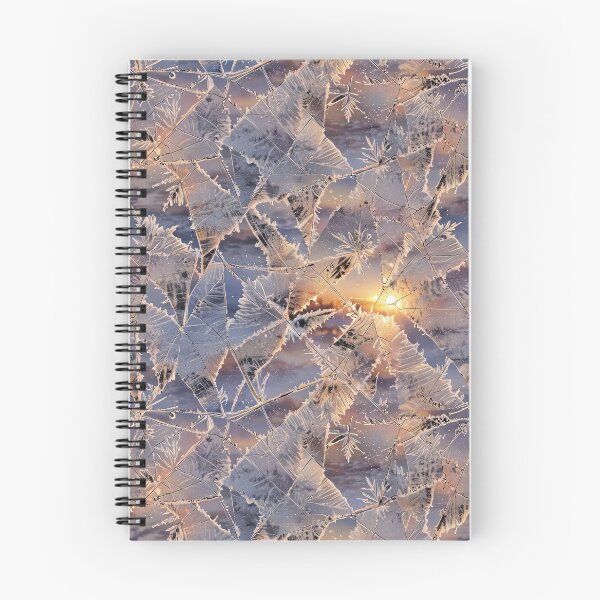 Item preview, Frosted windowpane with delicate ice crystal patterns designed and sold by CoolPixels.