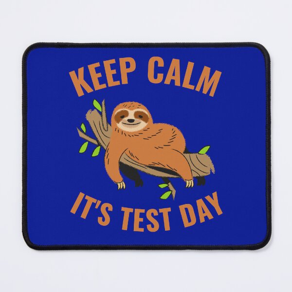 Item preview, Keep Clam It's Test Day designed and sold by 87-Aesthetics.