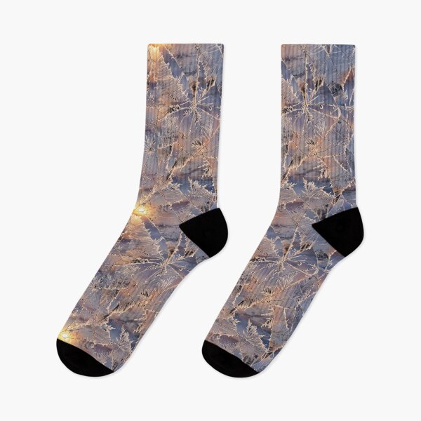 Item preview, Frosted windowpane with delicate ice crystal patterns designed and sold by CoolPixels.