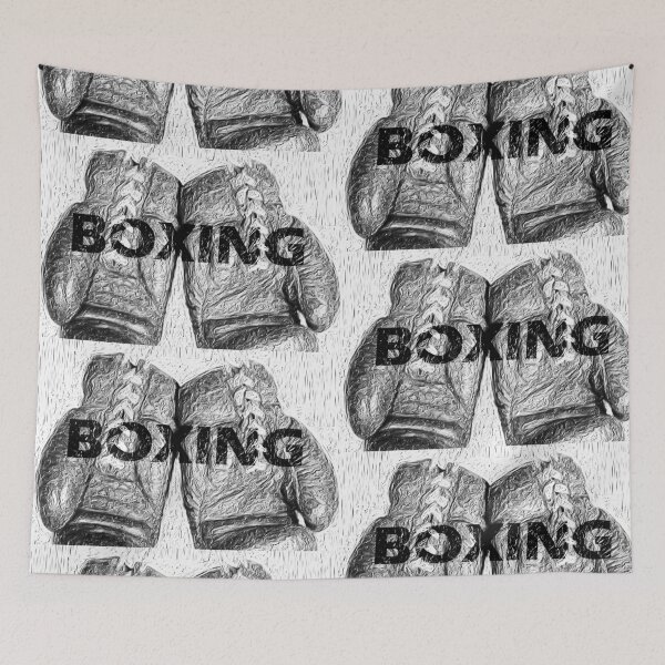Item preview, Vintage Boxing Gloves designed and sold by Flower Magic .