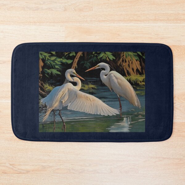 Item preview, Snowy Egrets designed and sold by Anthony Seeker.