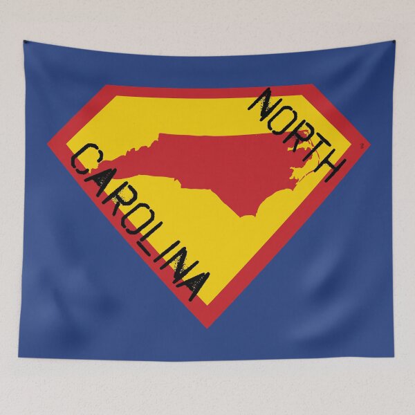 Item preview, NORTH CAROLINIAN  SHIELD - Freedom Is The Superpower - SUPERHERO NORTH CAROLINA spellout design designed and sold by pelagio.