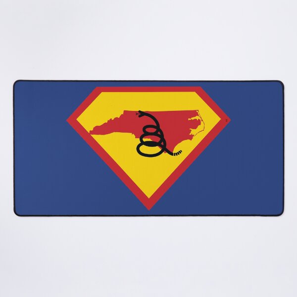 Item preview, NORTH CAROLINIAN SHIELD - Freedom Is The Superpower - Modern Gadsden Snake Flag - Dont Tread On Me SUPERHERO NORTH CAROLINA design designed and sold by pelagio.
